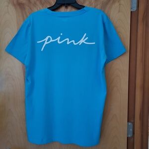 Pink brand top